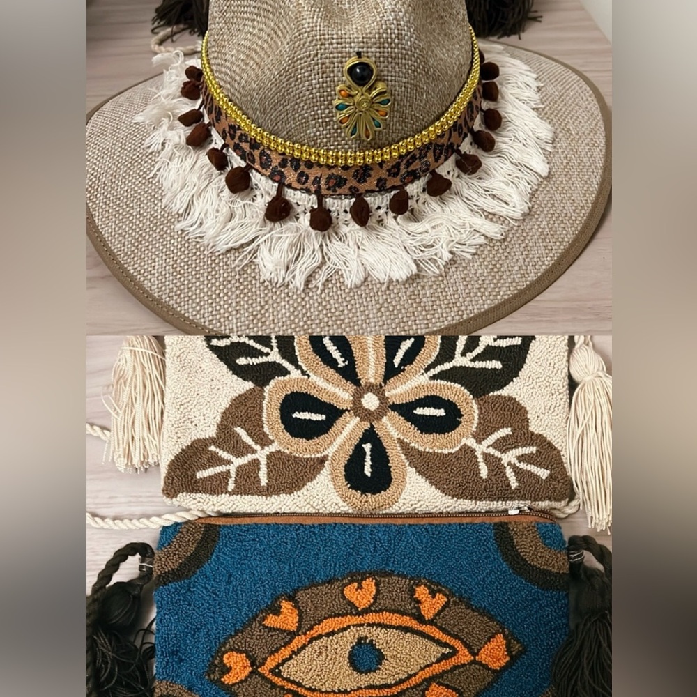 Bohemian Embroidered Crossbody Bag